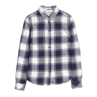 Image of Long Linen-blend Shirt