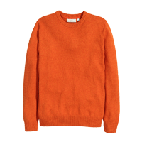 Image of Knit Orange Sweater